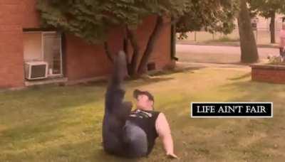 HMF while I kick this soccer ball