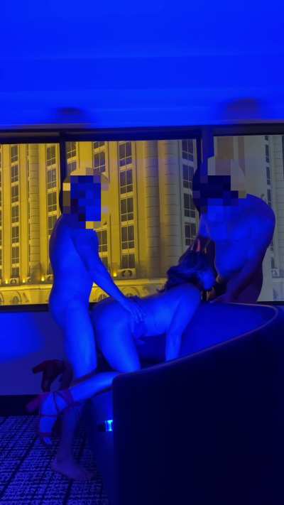 Spitroasting a Latina Hotwife in Las Vegas for the Halloween Holidays 😈