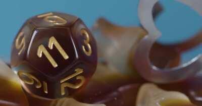 I designed a collection of dice inspired by classic sweets