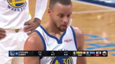 [Highlight] Curry getting MVP chants in Brooklyn