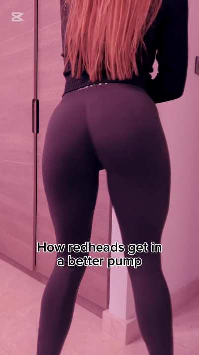 This is how gingers get it done 