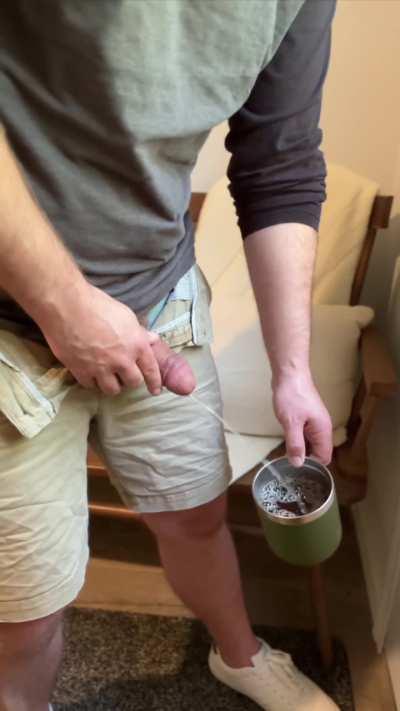 I heard you take your coffee with cream