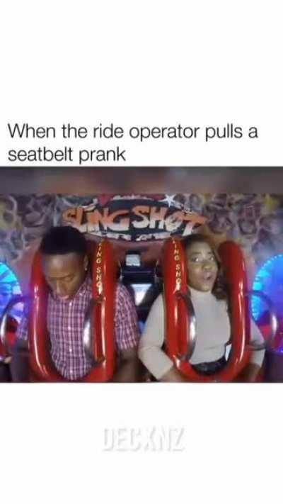 Ride Operator Pulls The Funniest Prank