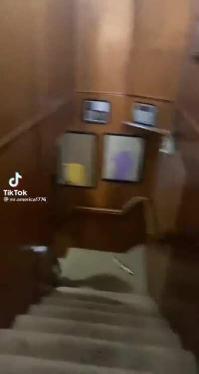 To hit your big brother with the ball