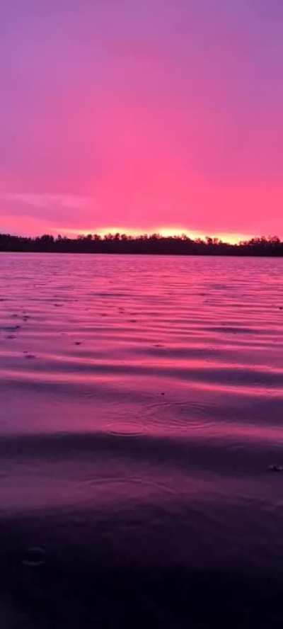 Rainy Sunset in Australia
