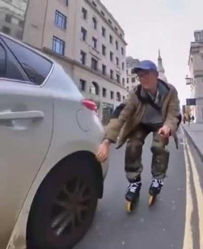 Sit down Gary. The streets weren’t made for you.