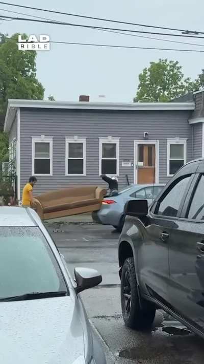 Bro is stronger than he looks