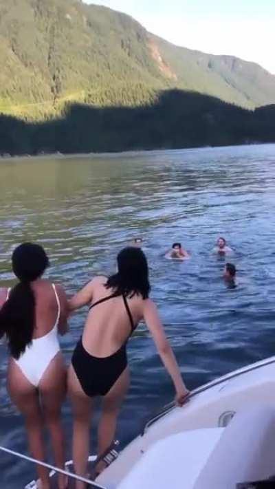Camila and Vanessa Jump In