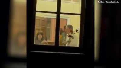 Sir Queef Starmer caught drinking beer with colleges indoors and not social distancing, May 2021.