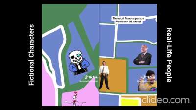AnimationRewind's The Most Famous X From Each US State Comparison