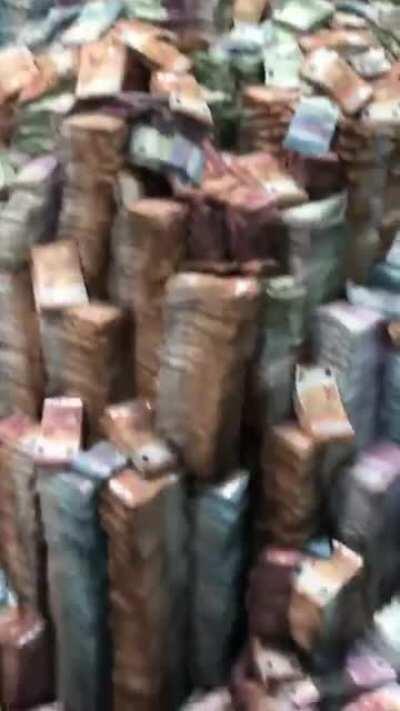 Using your shed instead of a bank.