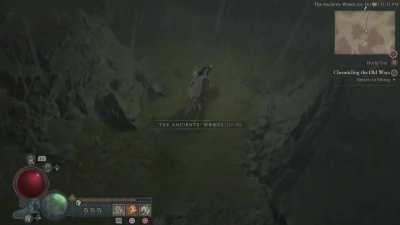 And now for a nice quiet ride through the mountains.