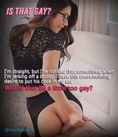 I think it's only gay if you cuddle with him afterwards