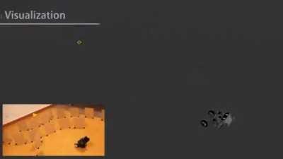 Autonomous movement with visualization