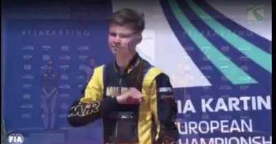 15 year old kid misbehaving on tv, later got fired.