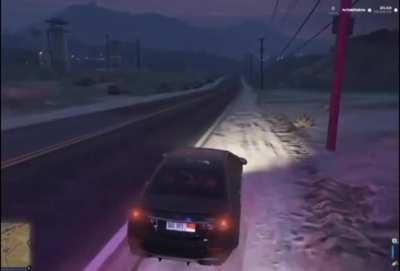 Getting pulled over in gta be like.