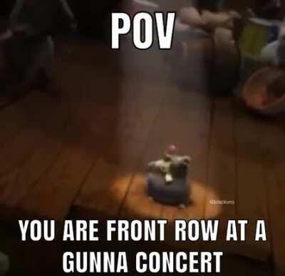 Gunna concert footage