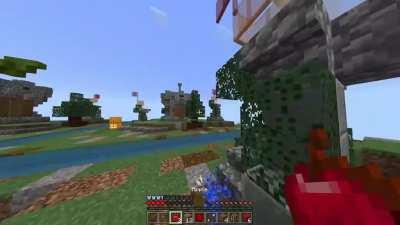 Person had (hacked) enchants on their weapons so I just drowned them