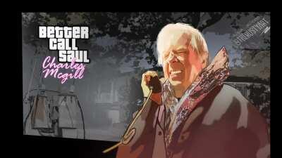 Chuck - Charles McGill Better Call Saul GTA art , it was a pain to do lol, also suggest which character should i do next . i think everyone is done? i should move to breaking bad or ozark