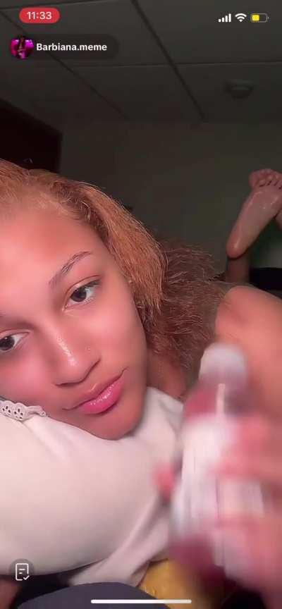 Oiled soles TikTok live hot girl