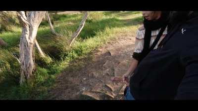 Making my boyfriend cum hard. And we gotta be sneaky!