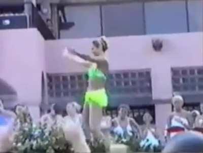 Stacy Keibler in a Spring Break Bikini Contest