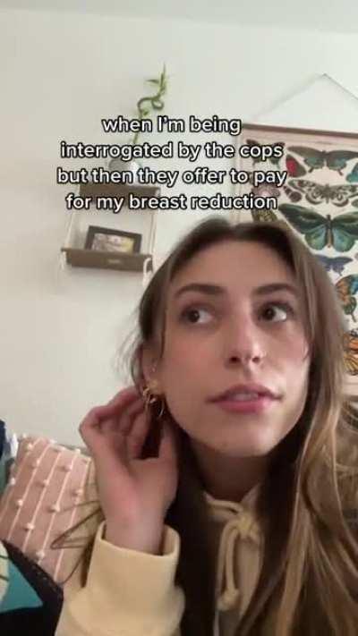 she really considering Breast reduction 🥲 they will be missed