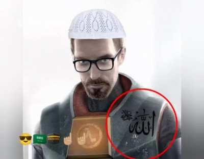 Gordon Freeman is Muslim 🇸🇦🕋😎☝🏼☝🏼😳🤣 hidden halal photos %100 halal