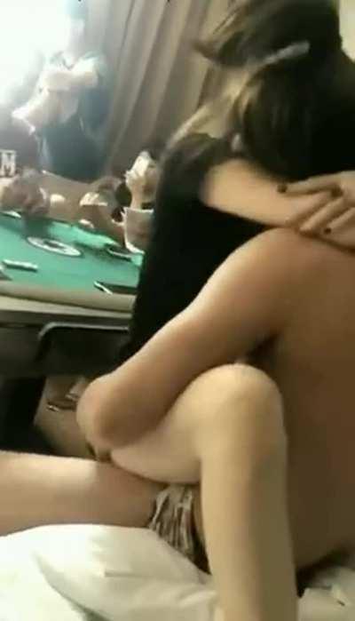 Looks like someone lost a poker game 🃏