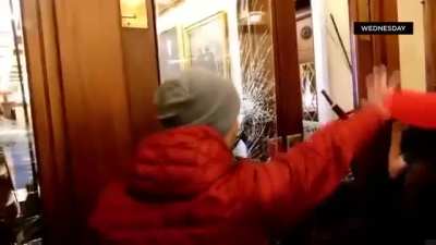 January 6th 2021. Ashli Babbit is shot by a capitol police officer after attempting to break into a secure area of the Capitol building with violent intent.