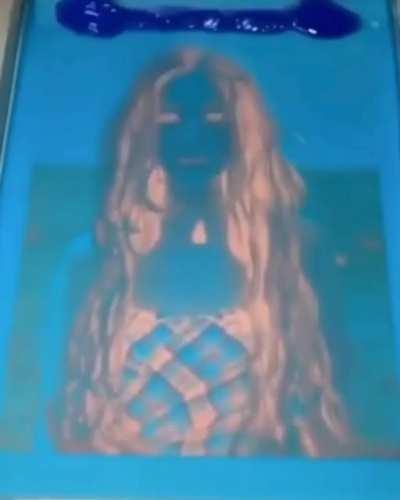 That’s called CMYK screen painting