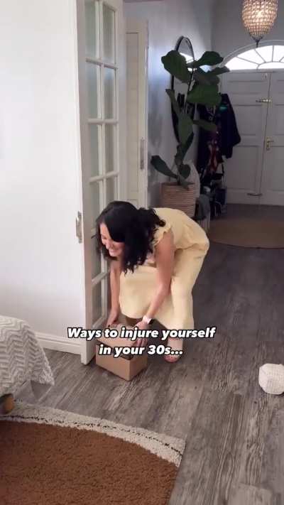 Como nos machucamos depois dos 30