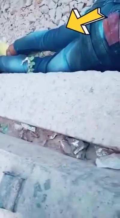 HMFT after I Walk Pose infront of a Train