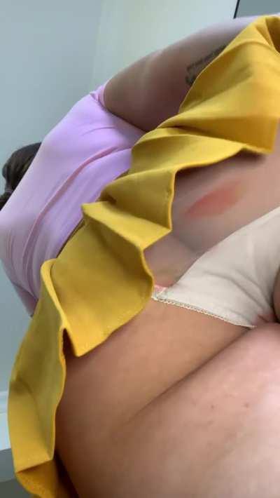 Do you like my upskirt view? I won't tell anyone you looked