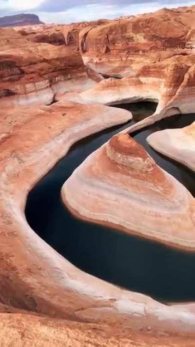 The colous of this landscape in Utah