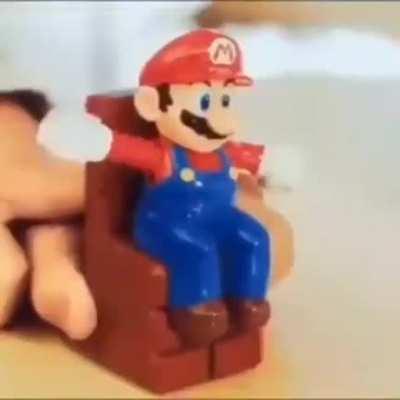 Mario que te como meu atras do armario