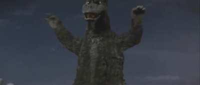 The Ecstasy of Gold over a clip from Godzilla vs Megalon