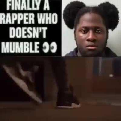 FINALLY a rapper who doesn't mumble 🔥🔥