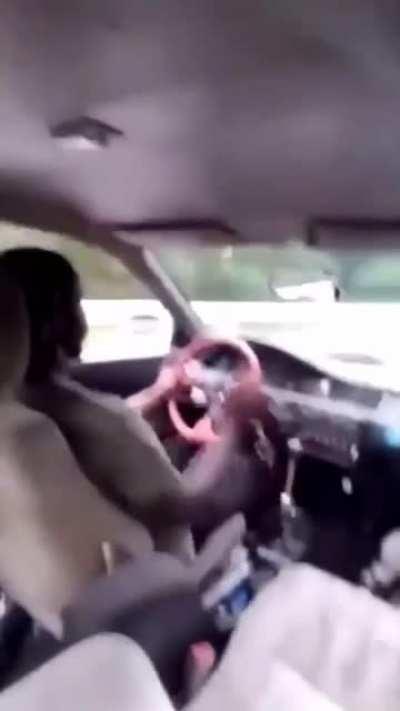 That handbrake tho..