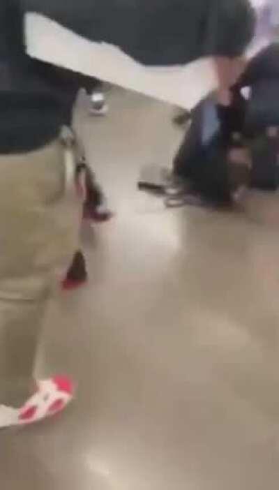 A fight over a PS5 at a Walmart