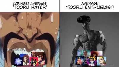 The Average Tooru Hater VS The Average Tooru Enthusiast