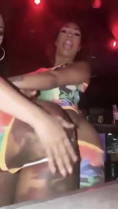 Throwing that shit back