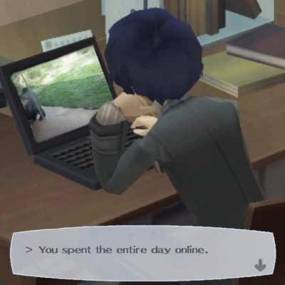 >You spent the entire day online... again.