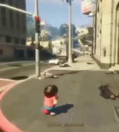 Yay the crystal gems have arrived to save us! Credit: @clod_diamond