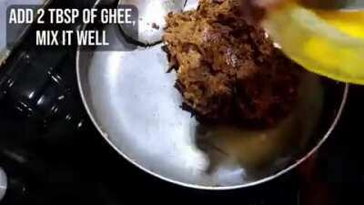 Khajur (Dates) Burfi, sugarless sweet