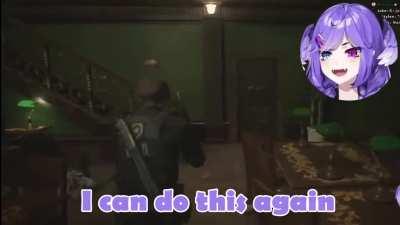 Selen doing the Loop De Loop