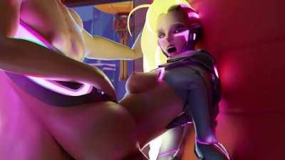 Sombra standing pose ( kaievie )[ overwatch ]