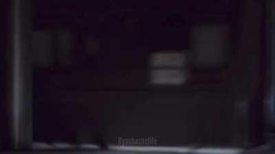 Vader throws an object…