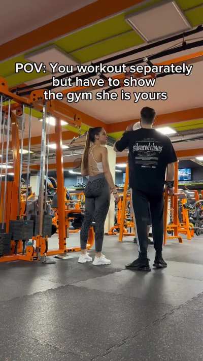 So awkward, and nobody was even paying attention to them.