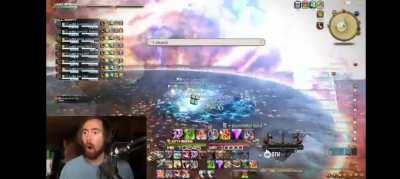 The most epic reaction to Bahamuth Raid.